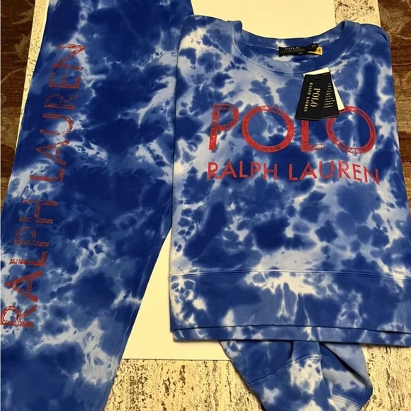 NEW polo Ralph Lauren Tracksuit Women’s Large - Picture 4 of 10